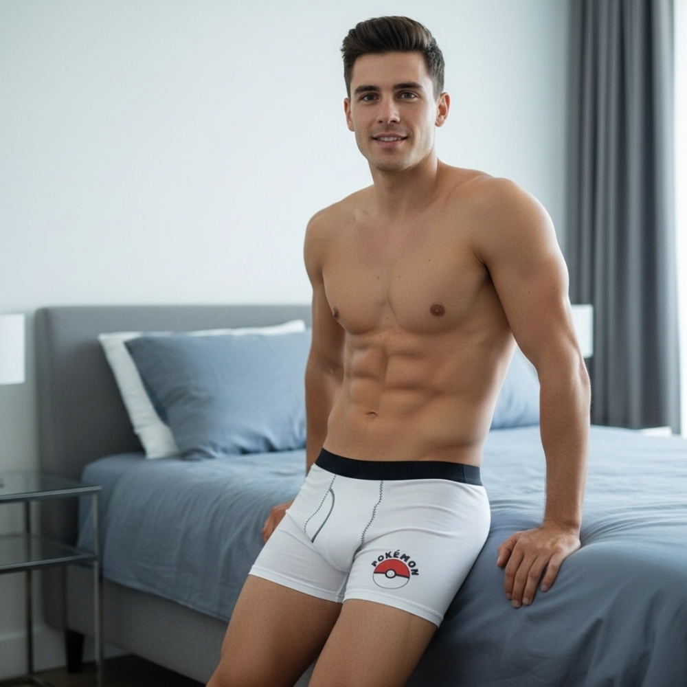 Vacuum packed Pokémon Boxer Briefs